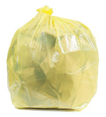 40-45 Gallon 1.5 Mil Yellow Trash Bags 100 Count N3190