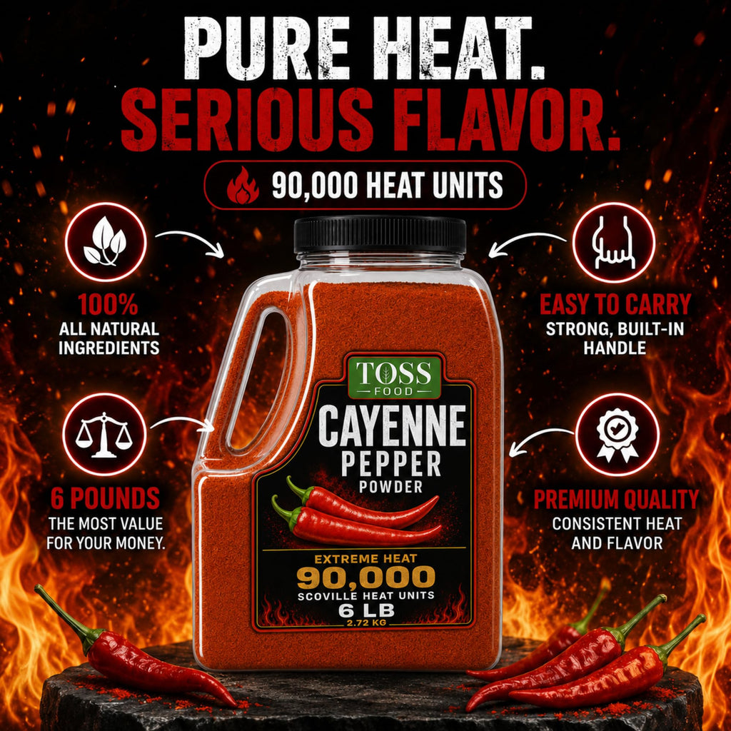 Cayenne Pepper Powder 90,000 Heat Units 6 LB F2867