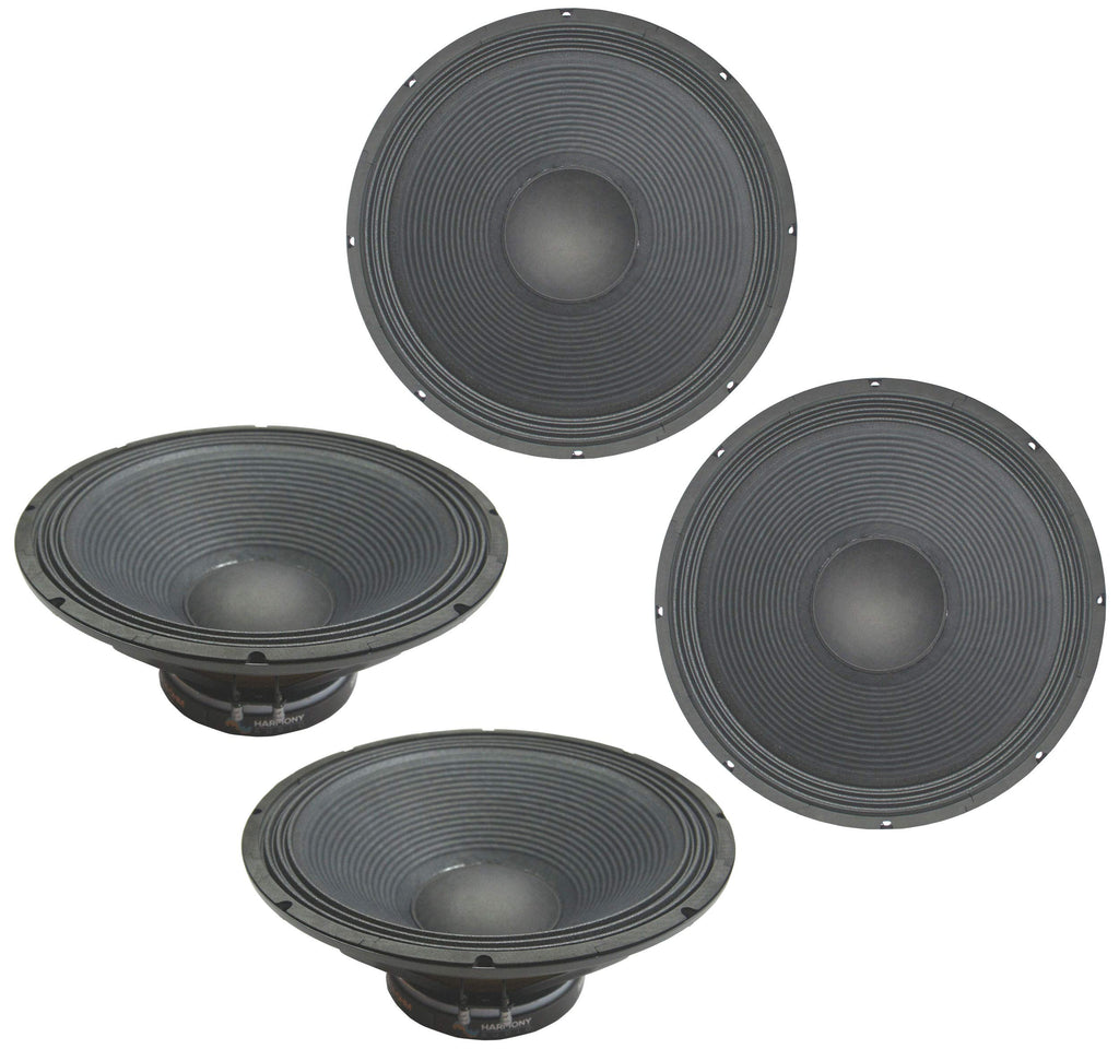 18" 1600W 16 Ohm Subwoofer 4 Pack C3888