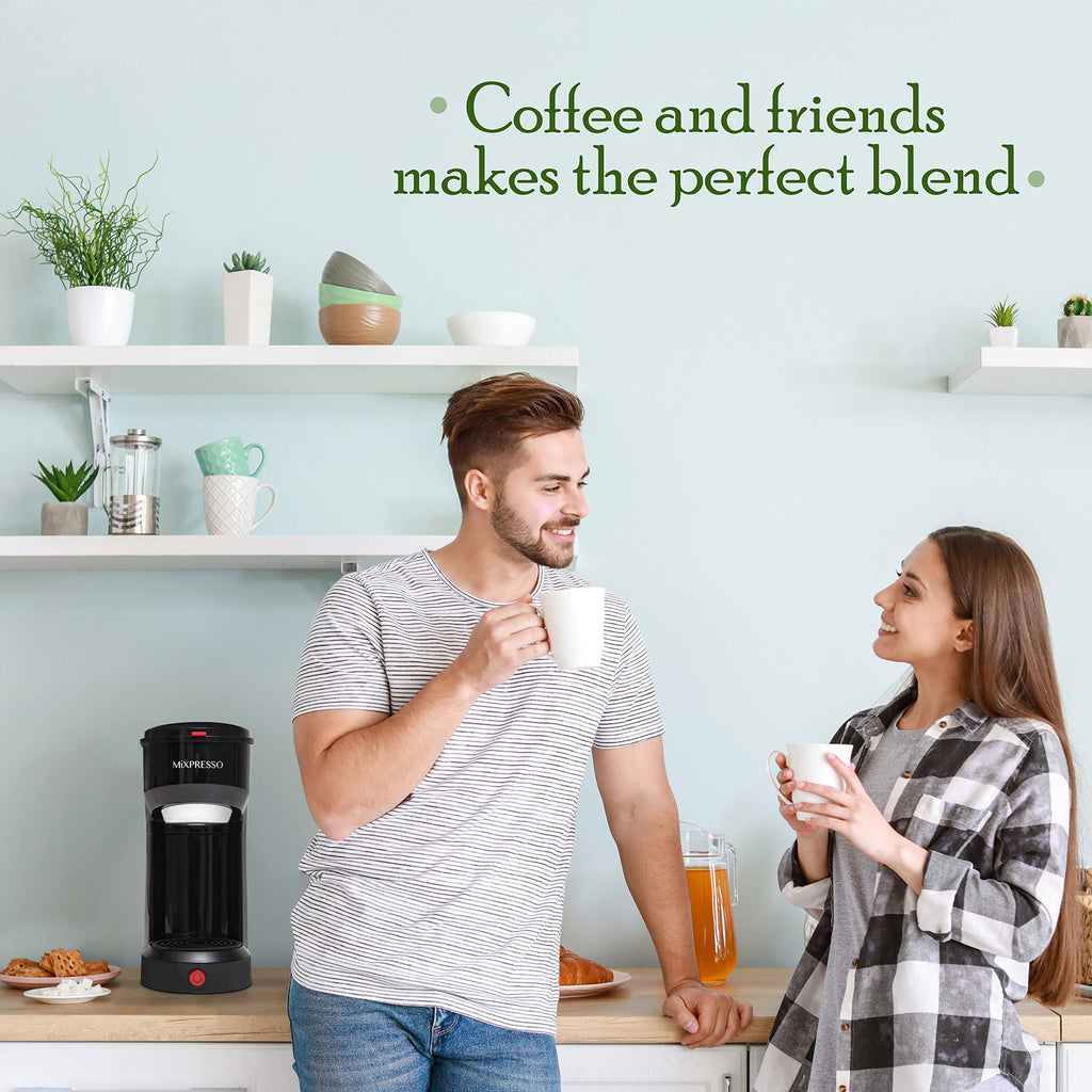Single Serve Coffee Maker for K Pods & Grounds W552
