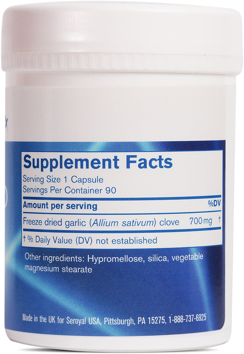 Garlic Freeze Dried 90 Capsules B113716