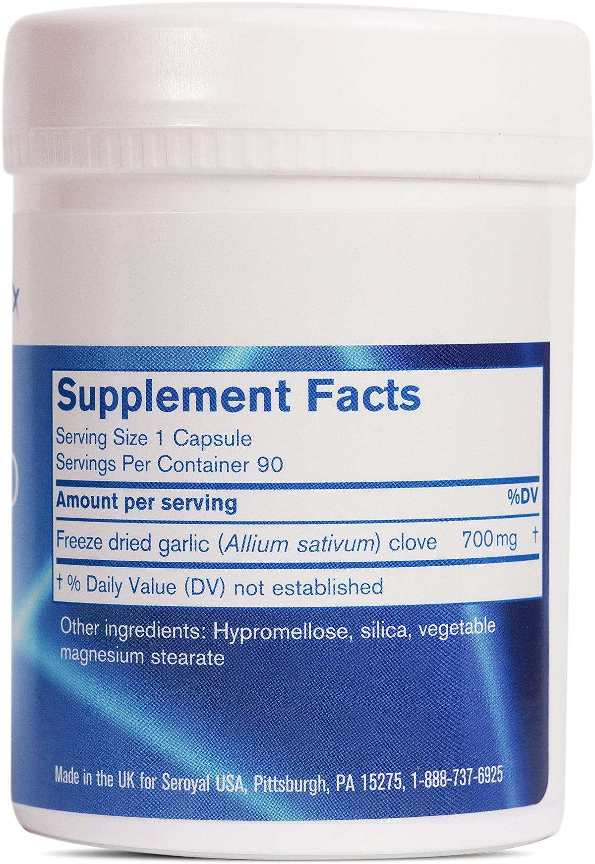 Garlic Freeze Dried 90 Capsules B113716